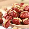 Jujube Rey Hermoso Seleccionado Cuidadosamente Jujube Gris con Nuez Jujube Rojo de Xinjiang con Núcleo de Nuez Empaque Individual Lleno Fruta Abrazo