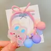 Elástico de Cabelo Infantil Elástico de Cabelo Desenho Animado Amarrador de Cabelo Urso Elástico Fofo para Meninas Acessórios de Cabelo para Meninas Anel de Cabelo