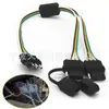 Enchufe Divisor en Y de 4 Vías Cable de Extensión Adaptador Plug-And-Play Arnés de Cableado Conector de 4 Pines