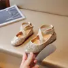 Zapatos de Cuero para Niñas 2026 Primavera y Otoño Nuevos Zapatos Infantiles Zapatos de Princesa para Niñas Mocasines de Suela Suave Zapatos de Rendimiento