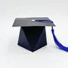 Nueva Caja de Papel para Fiesta de Graduación Celebración Temporada de Graduación Caja de Empaque para Regalo Borla de Birrete Caja de Dulces Suministros de Decoración