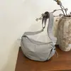 Nueva Bolsa Grande para Empanadas para Mujer, Bolso Cruzado Ultraligero, Bolso de Hombro Impermeable de Nailon Casual, Bolso Deportivo Color Sólido Estilo Coreano