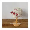 Novo Estilo Chapéu de Pescador Lavável Personalizado para Crianças, Chapéu de Sol de Aba Larga Estampado Personalizado para a Primavera, Chapéu Bucket da Moda para Bebês