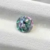 En stock circonita de diente de león degradada de 6 mm incrustada, accesorios de joyería hechos a mano que no se decoloran al por mayor