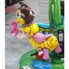 Cavalo Giratório Quadrado ao Ar Livre Playground Infantil Paraíso da Abelhinha Cavalo de Troia Giratório Autocontrole Fabricante de Equipamentos para Parques de Diversão