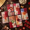 2027 Sobres Rojos de Año Nuevo Año de la Oveja Sobres Rojos Caricatura Oveja Linda Paquete de Dinero de la Suerte para Niños Sobres de Dinero de la Suerte de Mil Yuanes Sobres Rojos del Festival de Primavera