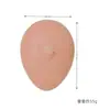 Accesorios de Exhibición Didáctica de Heridas Punzantes y Perforantes Modelo de Rasgos Faciales Humanos de Oreja, Labio, Nariz, Ombligo de Silicona Suave