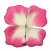Pétalas de Rosa Simuladas para Decoração de Dia dos Namorados, Cama de Quarto de Casamento, Flores Lançadas à Mão para Pedido de Casamento, Declaração, Flores Lançadas à Mão em Gradiente Vermelho e Rosa
