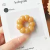 Mismo estilo que Xiaohongshu descompresión ajo grande intestino raíz de bodhi hilado a mano punta del dedo juego cultural artículo de mano para jugar con cuentas budistas pulsera de cuentas de oración femenina