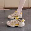 Tênis de Treino Alemão, Tênis Esportivo Antiderrapante para Mulheres, Novo Modelo de Verão 2026, Leve, Sola Grossa, Aumenta a Altura, Malha Respirável, Casual Estilo Pai