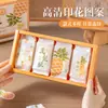 Caja de embalaje para pastel de piña, bolsa de embalaje, bolsa sellada a máquina para pastel de piña de Año Nuevo, caja de regalo portátil, caja vacía, embalaje de base y bandeja