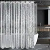 Suministrado Directamente del Fabricante para Comercio Exterior Transfronterizo, Cortina de Ducha en Stock, Cortina Divisoria Impermeable de Peva, Cortina de Baño Transparente Cubo de Agua 3D