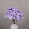 Ramo Artificial de Cinco Cabezas con Hortensia de Jade Triturado, Flores Artificiales para Decoración de Sala de Estar en Casa, Ramo de Arreglo Floral de Seda para Escenario de Boda