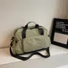 Bolsa de Viaje para Distancias Cortas, Bolsa Deportiva Ligera para Fitness de Mujer, Bolsa de Almacenamiento de Gran Capacidad, Bolsa de Viaje Portátil, Bolso Cruzado de Hombro para Mujer