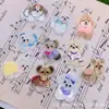 Peluche Lindo de Cachorro de Dibujos Animados Parche Acrílico Accesorios para Pasadores DIY Joyería Hecha a Mano Insignia Imán para Refrigerador Venta al por Mayor