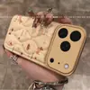 Adecuado para Funda de Teléfono Móvil Star Puppy Apple 17Promax, Gama Alta y Lujosa, iPhone 16Plus con Correa 15