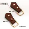 Anillo de Gancho Lateral para Oreja DIY Accesorios para Bolsos de Cuero Reemplazo Accesorios de Gancho para Oreja de Bolso de Mano Conexión de Correa para Bolso Cruzado Hebilla de Cuero Lateral para Oreja