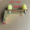 Roda guia de portão, polia de roda para porta de correr, roda de grampo, material de nylon, roda de posicionamento push-pull, roda anti-balanço