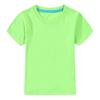Camiseta de Verano para Niños Camiseta de Manga Corta DIY Ropa de Clase de Jardín de Niños Actividad Camiseta Publicitaria Estampado Personalizado Logotipo de Patrón