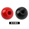 Mango de Bakelita Rojo Bola M10 Bola de Bakelita Brillante Mango de Resina Fenólica Bola Palanca con Núcleo de Cobre Núcleo de Bakelita