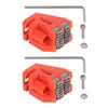 Piezas de Impresora 3D Versión Mejorada Ensamblaje de Boquilla de Limpieza de Doble Cabezal Compatible con Modelos Bambu Lab X1/P1 Universal
