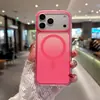Estuche para Teléfono Móvil 17 Pro Max Aplicable al Comercio Exterior Transfronterizo Carcasa Gradiente de Cobertura Total IMD Multicolores Estuche Protector Magnético Apple