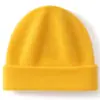 Nova coleção outono e inverno: Gorro de tricô 100% caxemira pura, grosso e quente, adequado para meninos e meninas, proporcionando excelente isolamento contra o frio