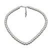 Popular Transfronterizo Primavera y Verano Versátil Simple Pulsera de Perlas Joyería para Mujer Moda de Celebridades Collar Diseño de Temperamento Gama Alta