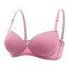 Fábrica de Comercio Exterior Transfronterizo Ajustable Copa Mediana Ropa Interior para Mujer Reunir Sexy Cómodo Transpirable Sujetador con Aro