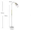 Lámpara de pie para dormitorio de suministro directo transfronterizo, lámpara de mesa LED popular para iluminación de transmisión en vivo, lámpara de pie creativa moderna simple para mesita de noche