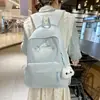 2026 Nova Mochila Bordada Estilo Coreano Desenho Animado Fofo para Estudantes Femininas Pequena Fresca Alta Aparência Leve Mochila Escolar