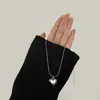 Collar de Acero de Titanio Apilado de Doble Capa para Mujer Cadena Clavicular de Color Neutro de Nicho Cadena para la Cintura Pequeña de Hombre Moda Simple Lujo Ligero Accesorios Dorados