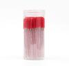 Cepillo Desechable para Pestañas en Frasco Peine Desechable para Cejas Cepillo en Espiral Cepillos de Pestañas de Colores Cepillo Rizador de Cejas Peine para Pestañas con Varilla de Cristal en Caja