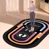 Cuerda de Saltar Fitness Alfombrilla Insonorizada Amortiguadora de Impactos Alfombrilla de Entrenamiento de Barro de Diatomeas Alfombrilla de Yoga Interior para el Hogar Antideslizante Silenciosa Alfombrilla Ovalada para el Suelo
