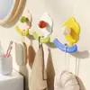 Gancho Adhesivo Fuerte para Baño Sin Taladro para Uso Doméstico, Gancho Pegajoso Resistente Montado en la Pared Creativo para Almacenamiento de Toallas