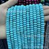 Venda Direta da Fábrica Contas Soltas Turquesa Contas Tipo Antigo Azul Turquesa Contas de Ábaco Turquesa Semi-Acabadas Joias DIY