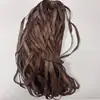 Tira de borda em couro PU tira de pressão de couro cordão de couro fita trançada cordão plano composto de couro têxtil de borda dobrada e acessórios para vestuário