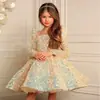 Vestido de niña, Vestido de princesa, Vestido de noche para anfitriona de cumpleaños infantil con lentejuelas, Vestido brillante de Navidad para presentación de niña