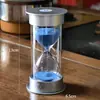 Reloj de Arena Plateado de Alto Brillo Temporizador de 10/20/30 Minutos para Niños Tiempo de Estudio Autodisciplina Examen de Ingreso a la Universidad Regalo de Graduación