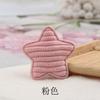 Embossamento ultrassônico 3,6 cm veludo cotelê cinco pontas estrelas acessórios diy estrelas acessórios de cabelo grampo de cabelo joia artesanal material