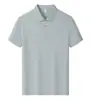Polo de manga corta de tejido gofrado de 180 g con tecnología de unión sin costuras, estilo unisex con diseños estampados y bordados