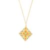 Colar de aço titânio com diamante em aço inoxidável multicamadas multicolorido nicho europeu e americano não desbota leve luxo esmalte francês temperamento feminino