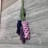 Plantas Pequeñas de Lana Terminadas en Maceta, Flores Artificiales Tejidas a Crochet, Colgantes Decorativos Creativos para Regalo, Lindos Colgantes de Girasol para Coche