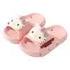 Pantuflas antideslizantes de secado rápido para uso en casa, adecuadas para baños, niños y duchas; ligero y cómodo para niñas; diseño de dibujos animados