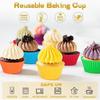 Tazas de Silicona para Muffins de Venta Caliente Transfronteriza, Moldes de Silicona para Pasteles, Tazas de Silicona para Pasteles de 7g, Moldes para Hornear