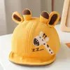 Gorro para Bebé para Primavera y Otoño, Gorra de Béisbol Ajustable de Dibujos Animados, Ala Suave Súper Linda, Gorra Casual para Salidas para Bebés y Niños Pequeños