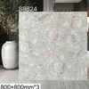 Baldosas de Terrazo Gris 800X800 Cadena de Tiendas Baldosas Antideslizantes para Suelo 600X600 Baldosas para Suelo de Sala de Estar y Restaurante