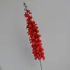 Flores artificiales rojas decoración de escena de boda ramo de flores falsas rosas hortensias flores de boda flores artificiales venta al por mayor