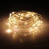 Lâmpada de fio de cobre LED controle remoto 8 modos à prova d'água externa caixa de bateria fio de cobre cordão de luz barraca feriado estrela luz decorativa