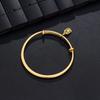 Pulseira Legado Antigo Feminina Vietnã Shajin Segunda Geração Huan Pulseira de Puxar Marca Fu Ping An Pulseira Sólida Fosca Matte
